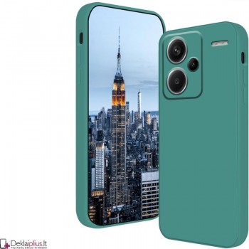 Liquid Air silikoninis dėklas su kameros apsauga - žalias (Xiaomi Redmi Note 13 Pro Plus) Liquid Air silikoninis dėklas su kameros apsauga - žalias (Xiaomi Redmi Note 13 Pro Plus)